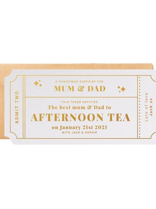 Image may contain Paper Text Ticket and Business Card