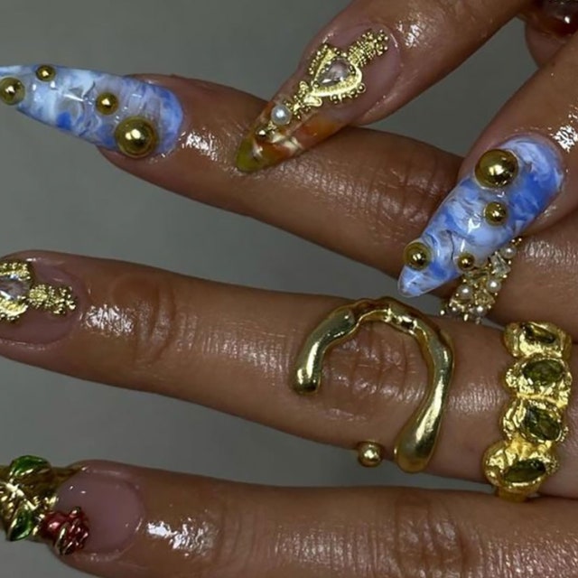 Greek Goddess nails are the trending manicure to have on your radar