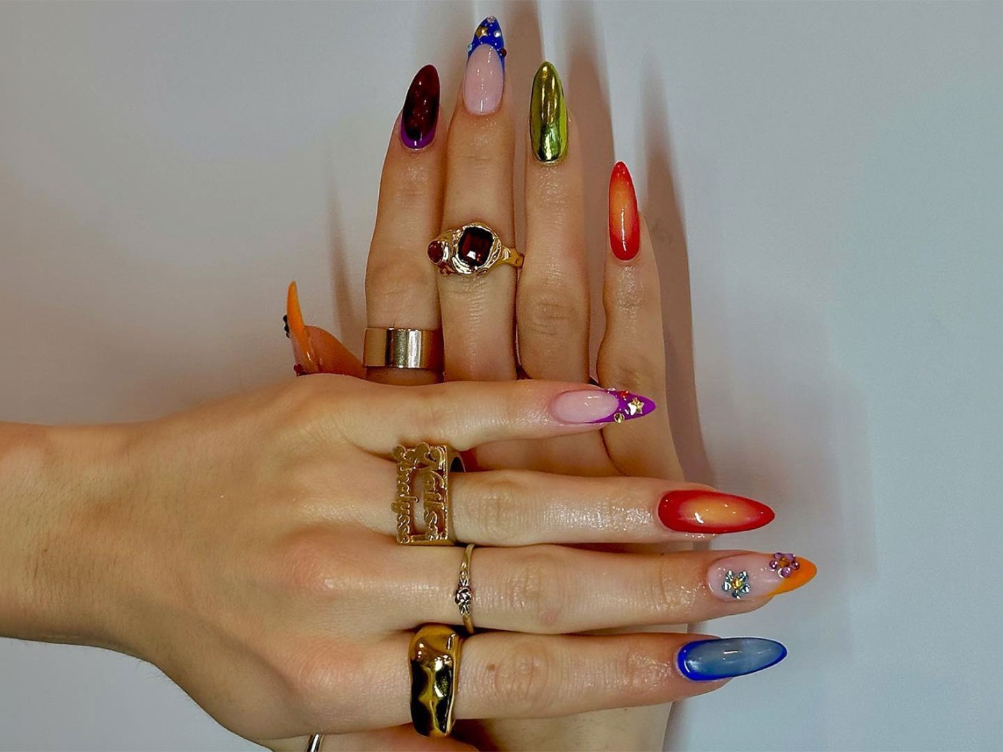 Maximalist nails are here to steal all the attention
