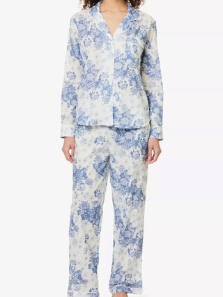 Image may contain Clothing Pajamas Formal Wear and Suit